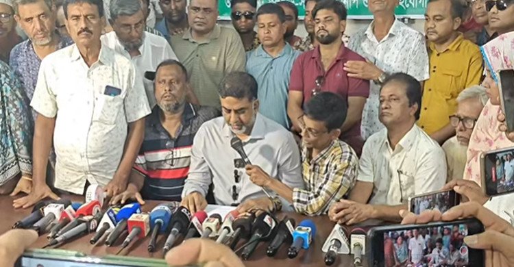 অপপ্রচারের বিরুদ্ধে গাইবান্ধা জেলা বিএনপি'র সহ-সভাপতি নিশাদের সংবাদ সম্মেলন
